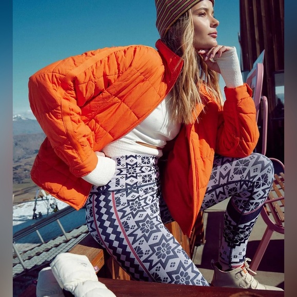 FP MOVEMENT Myoko Jacquard Leggings NWT - Picture 10 of 10